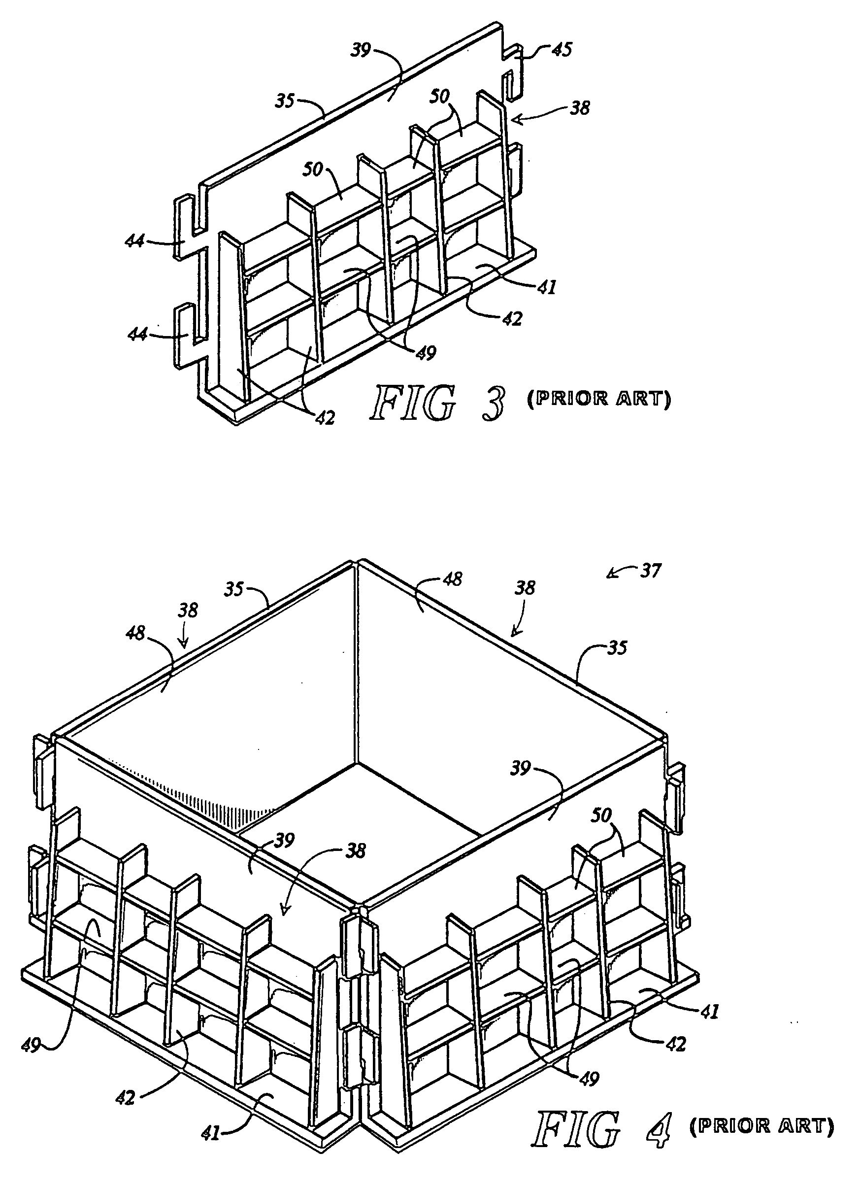 Fracture-inducing lid for isolation pocket form