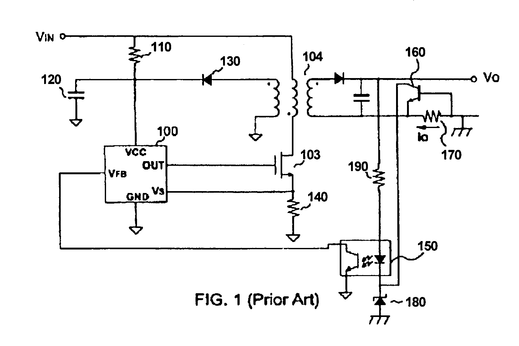 System and method for controlling current limit with primary side sensing