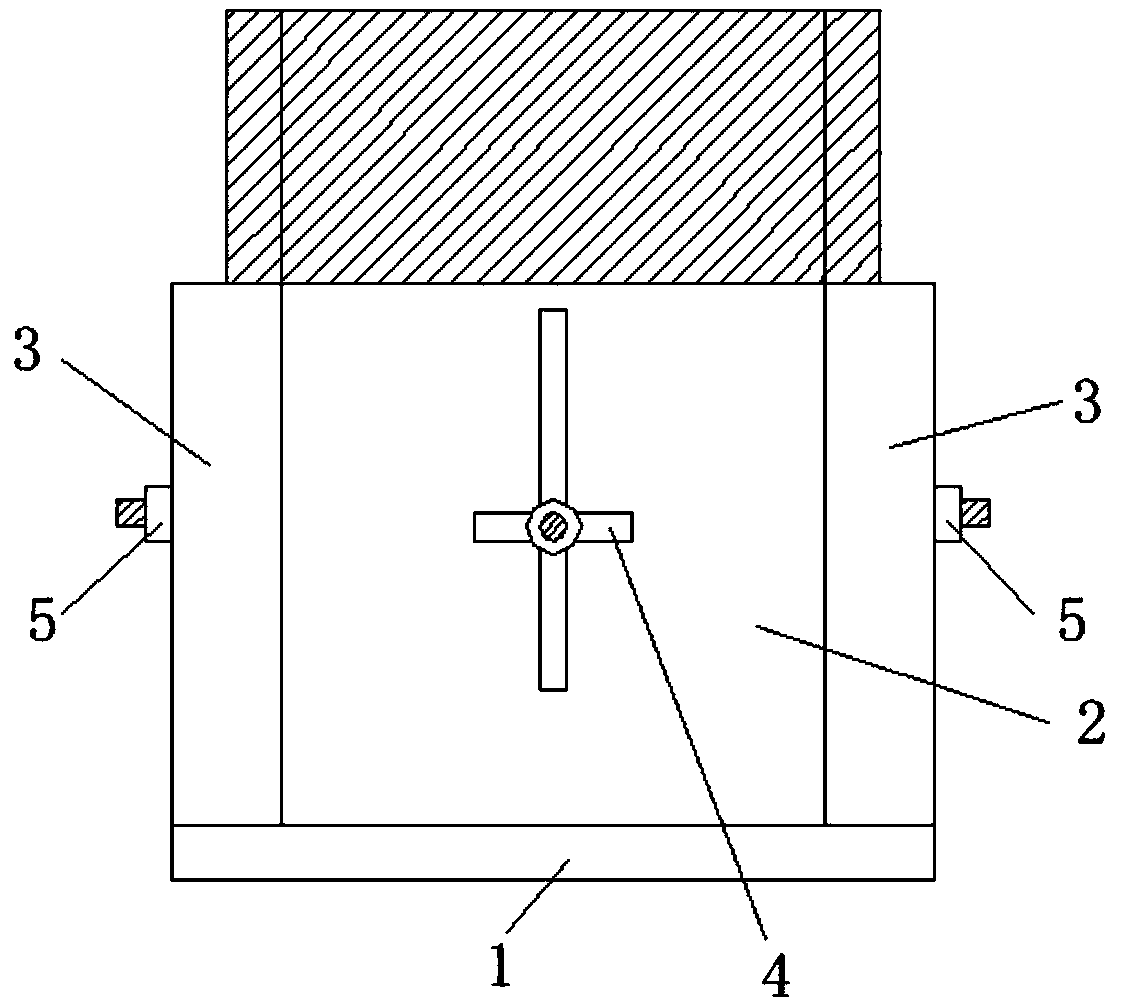 Matching device for manufacturing and direct shear test of soft interlayer with adjustable thickness of existing original rock structural surface