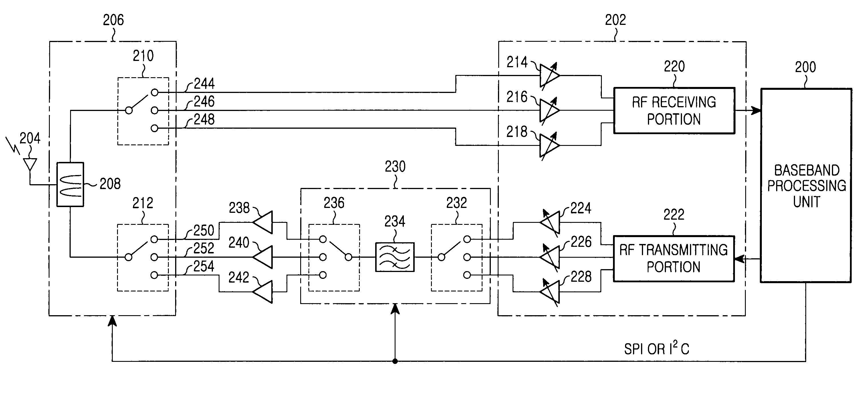 Multi-mode-multi-band wireless transceiver