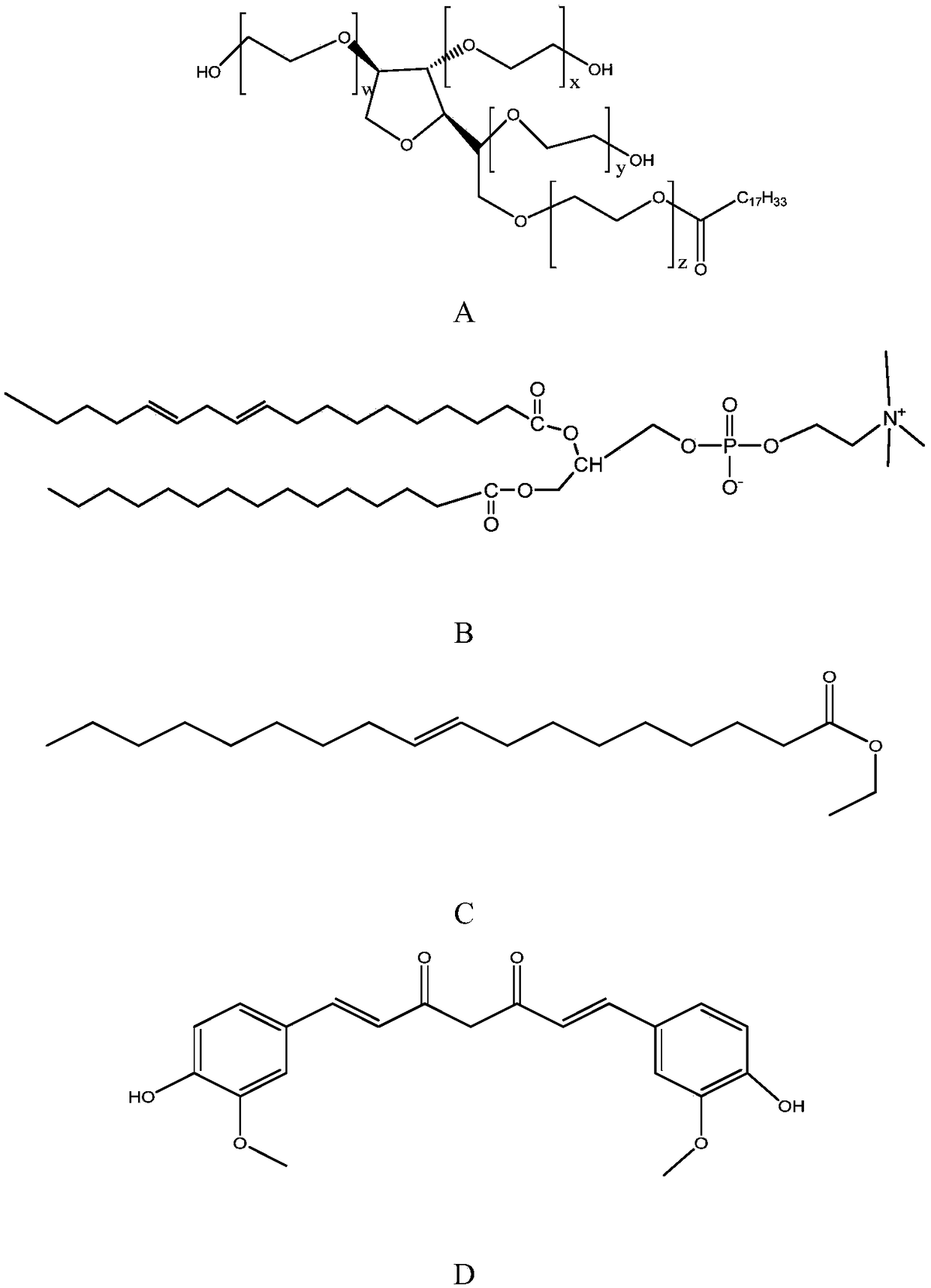 A lyotropic liquid crystal drug carrier and a preparation method and application thereof