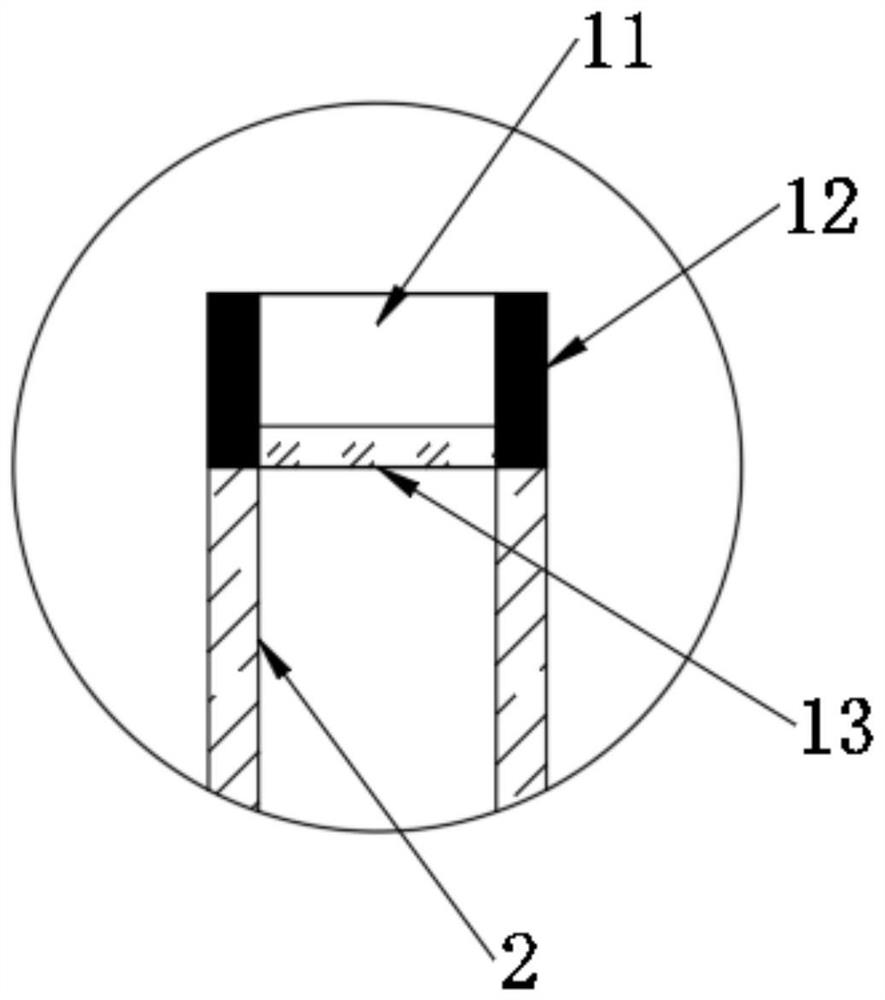 Foaming cement preparation process capable of detecting internal cracking