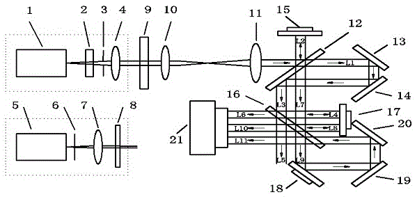 Application device based on light intensity transmission equation phase retrieval