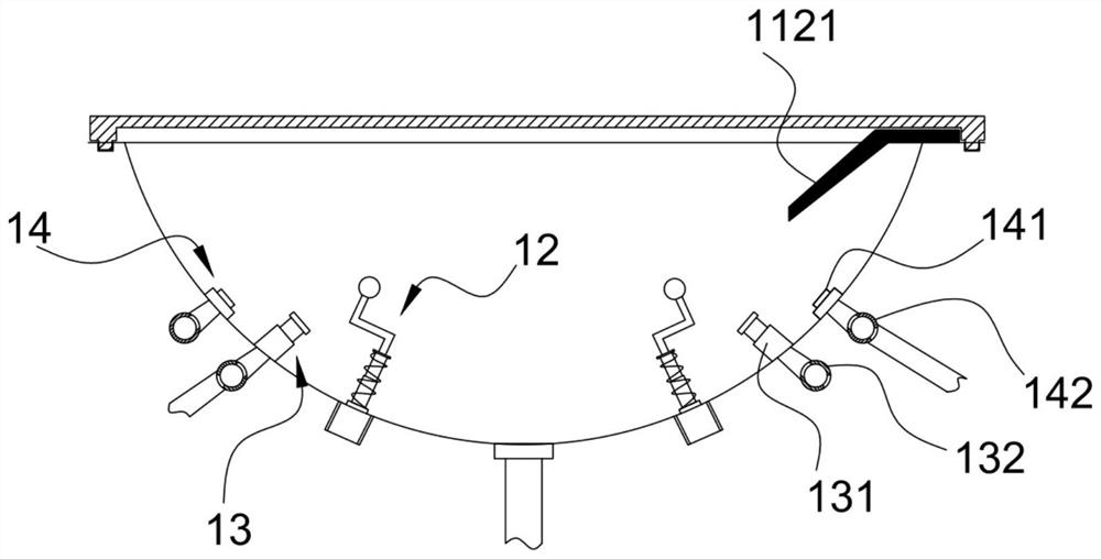 Hip cleaning device