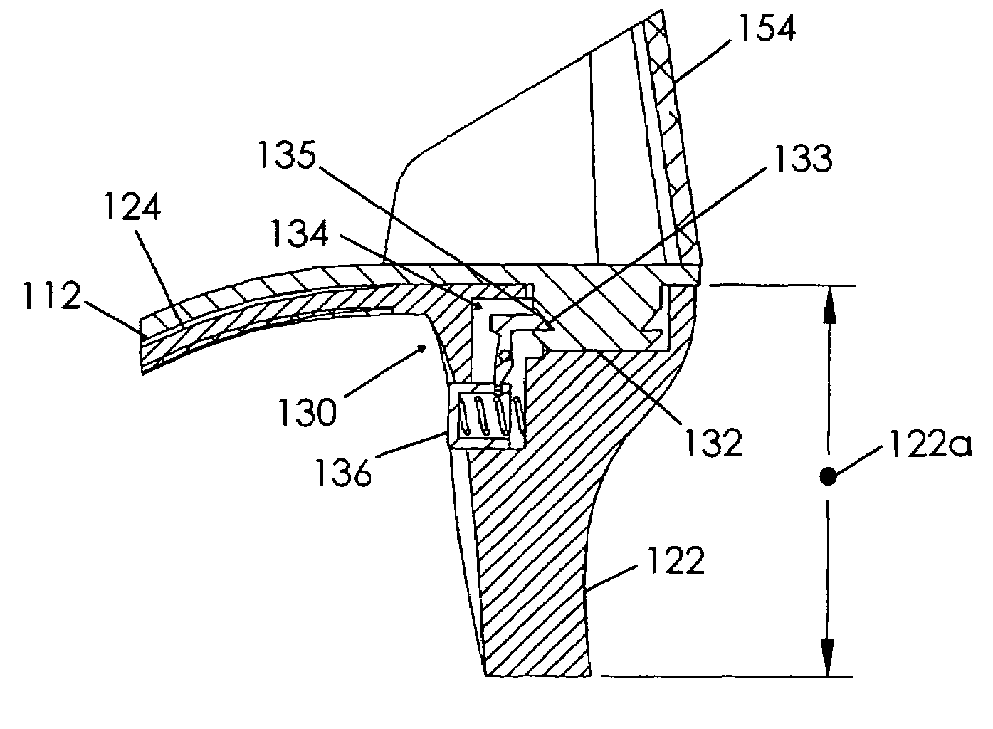 Shoe with Interchangeable heel members