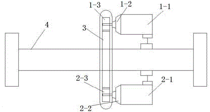 Double-motor-driving electric vehicle rear axle