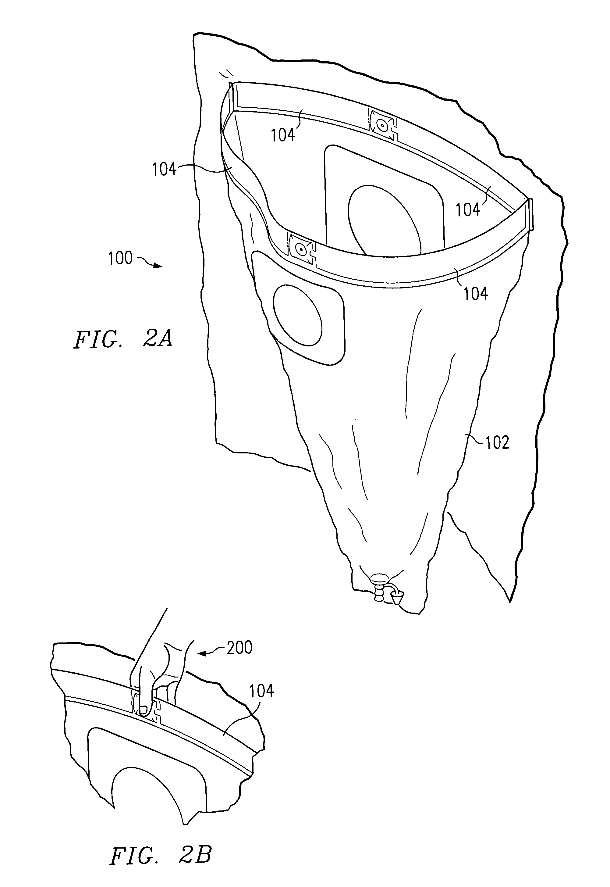 Surgical drape having a fluid collection pouch with an inflatable rim