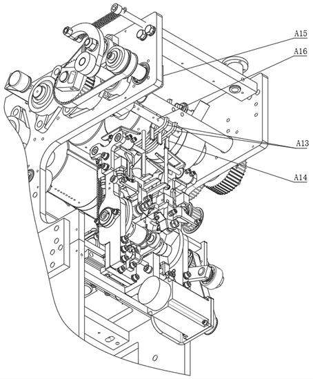 Full-automatic napkin folding, counting and subpackaging integrated machine