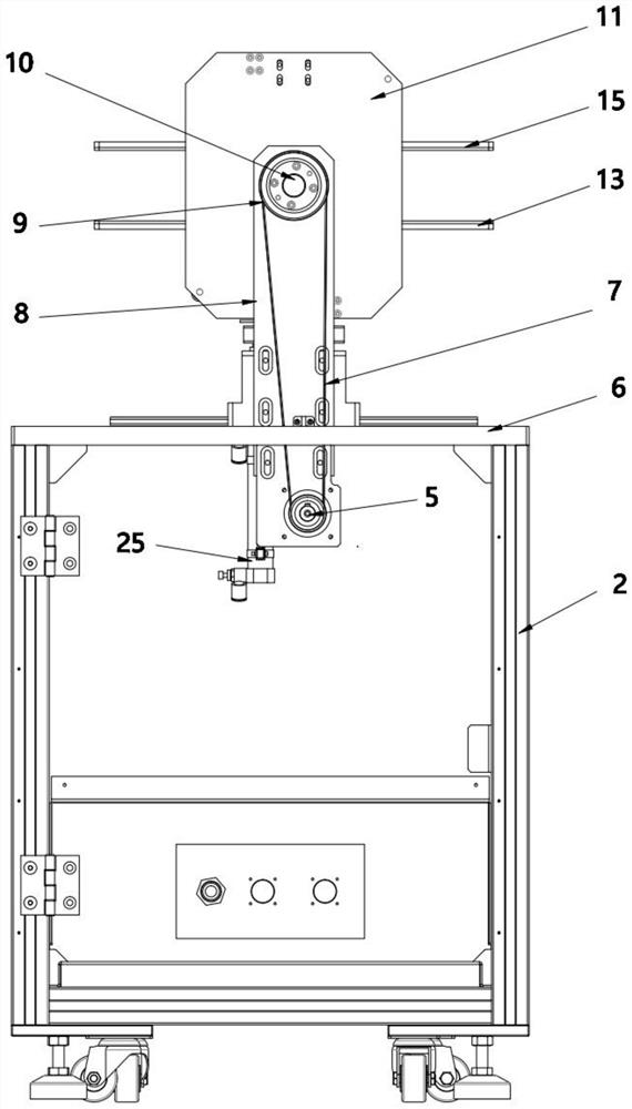 FPC board turnover device and board turnover method