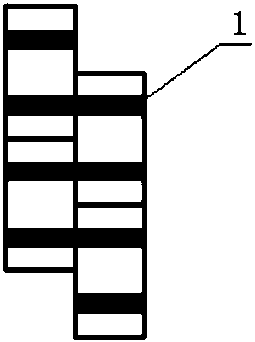 Water draining brick for urban roads and water draining method