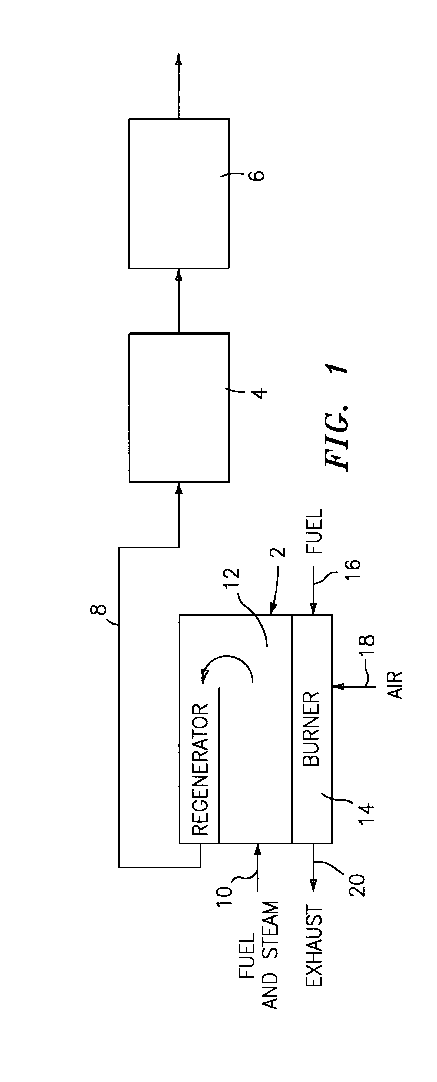 Compact fuel gas reformer assemblage