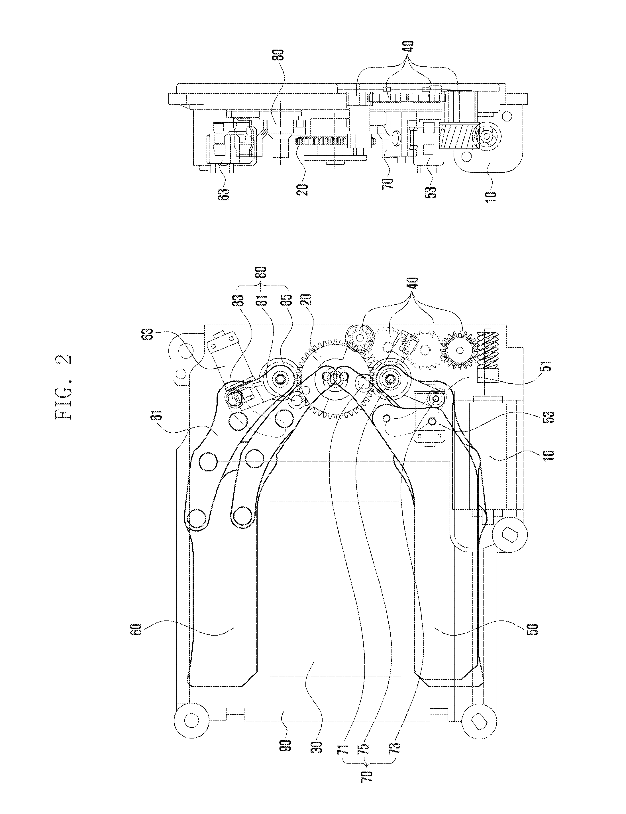 Shutter driving system and camera device having the same, and driving method thereof