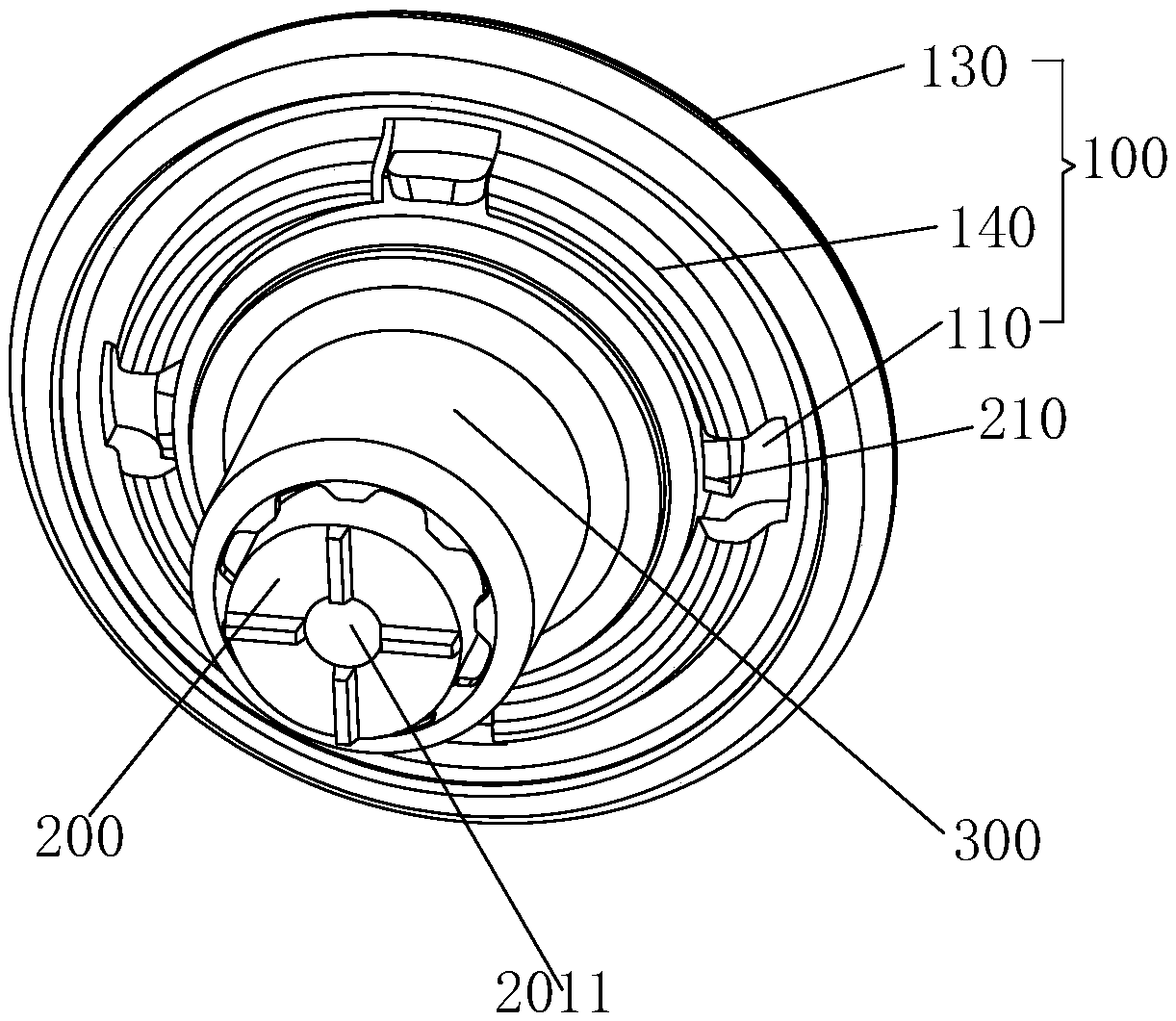 Button part, button assembly and garment