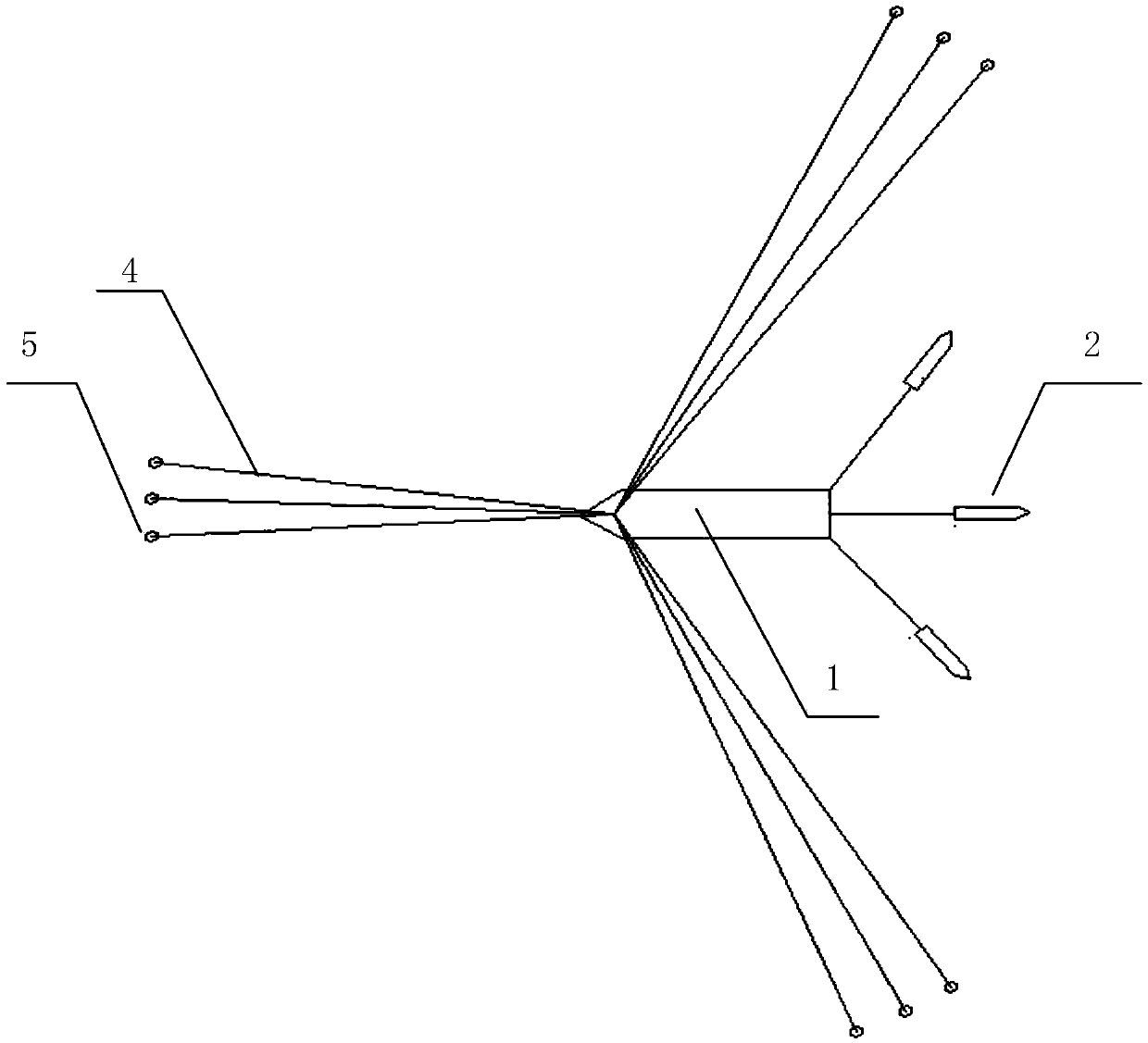 Mooring anchor leg replacement method