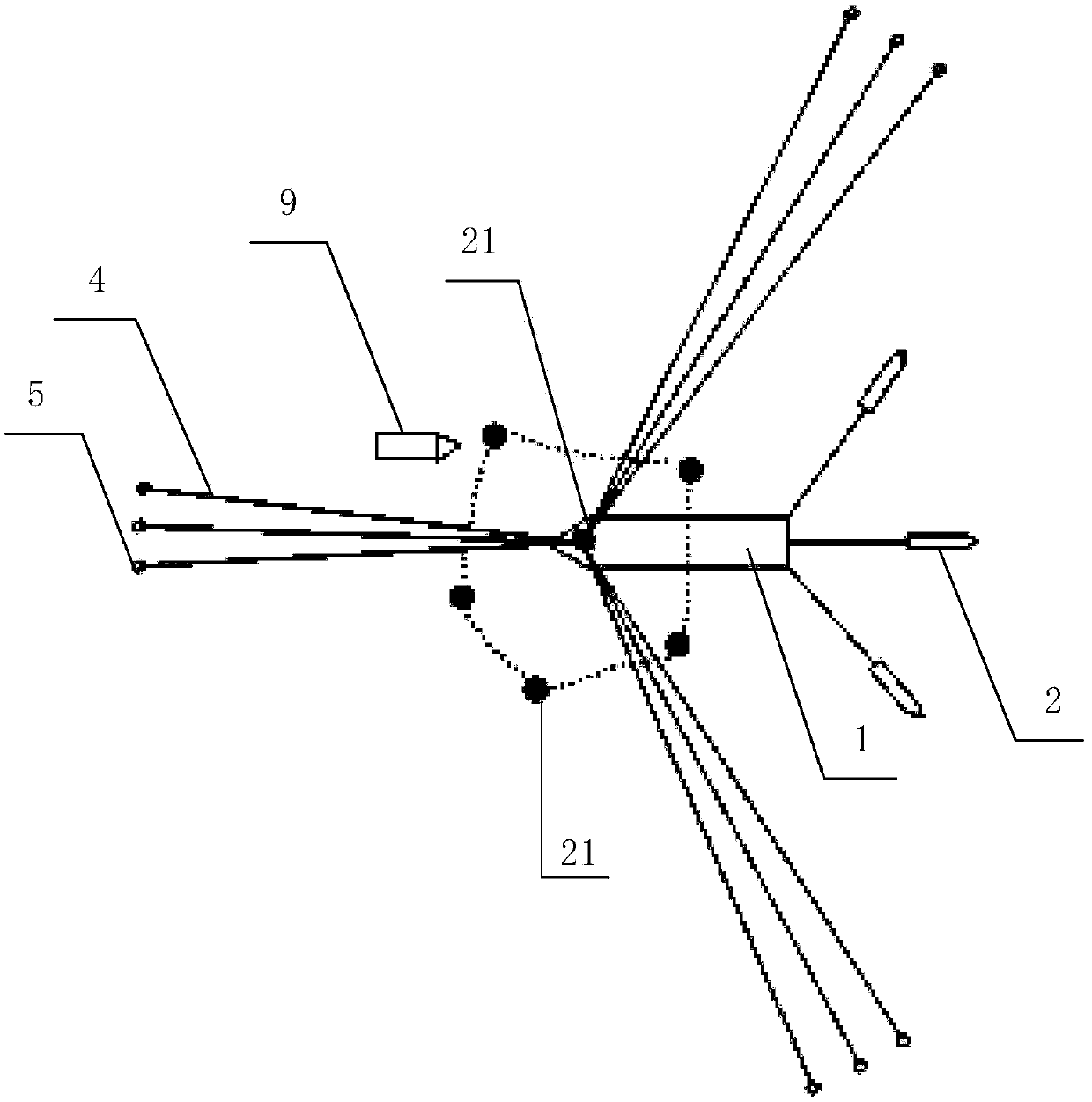 Mooring anchor leg replacement method