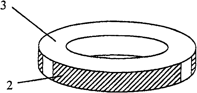 Copper electrode strontium titanate annular piezoresistor