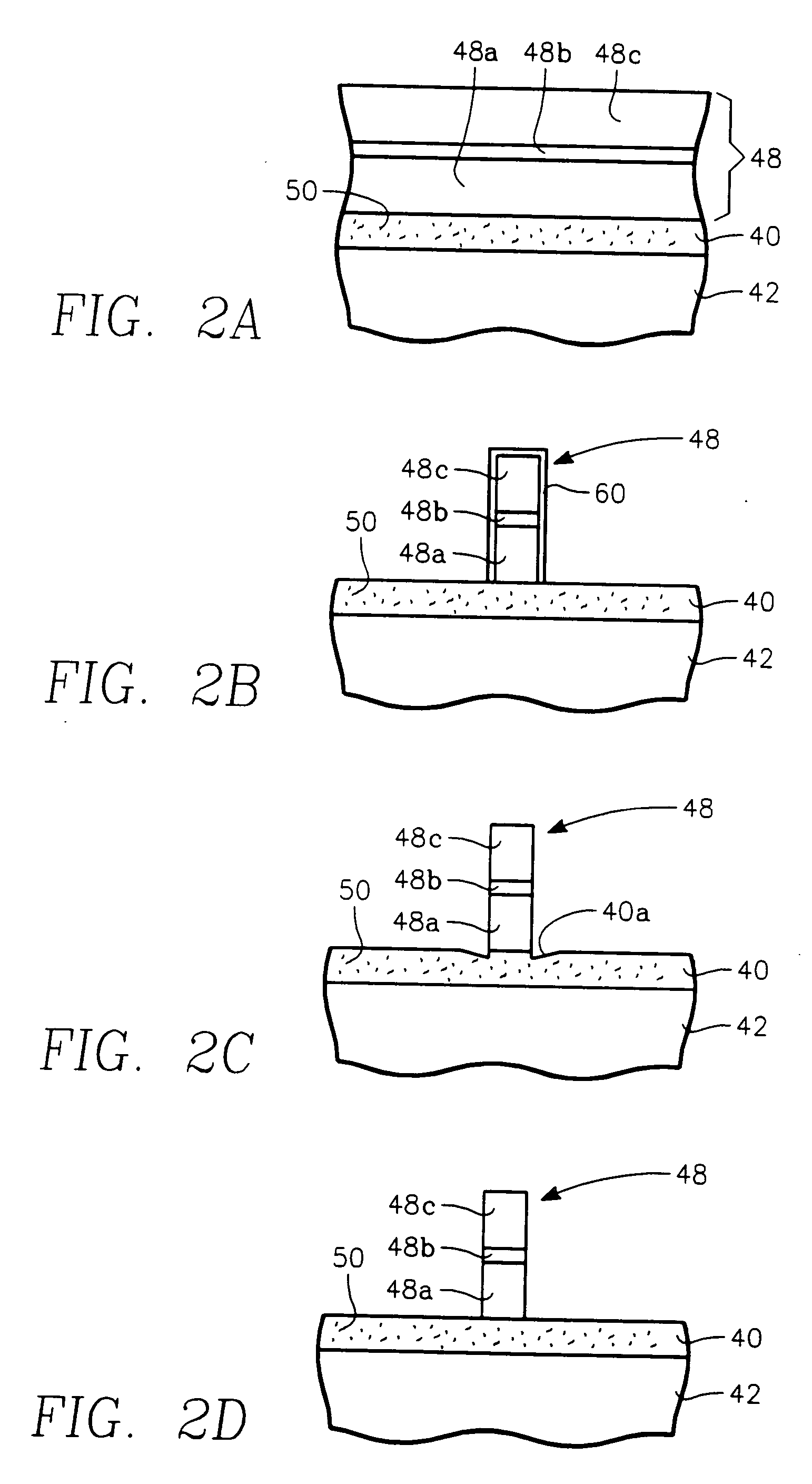 Plasma gate oxidation process using pulsed RF source power