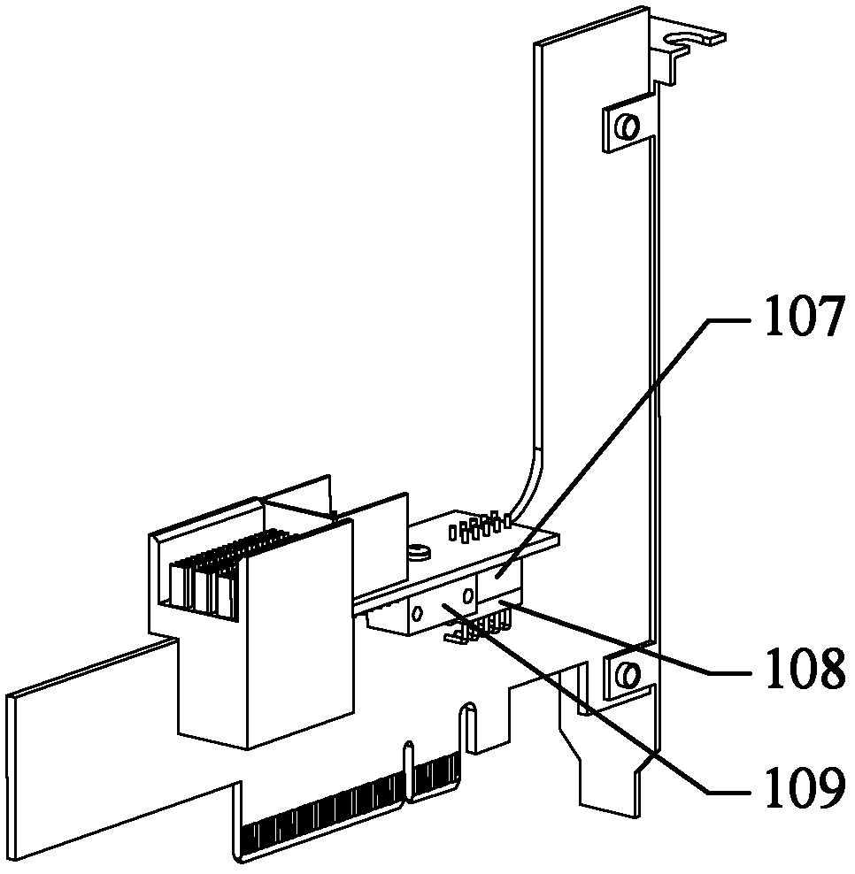 Adapter card for PCI (peripheral component interconnect ) Express X8 to CPCI (compact peripheral component interconnect ) Express X8