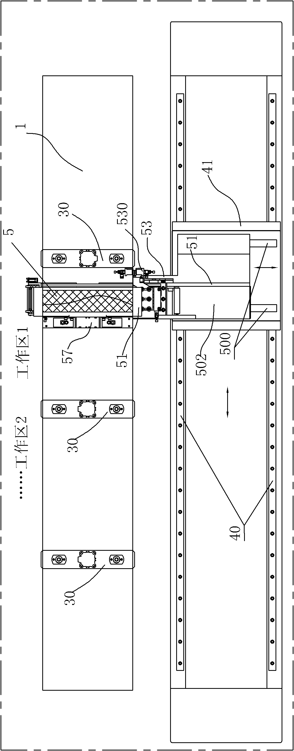 Automatic tape splicing machine for lithium battery pole piece