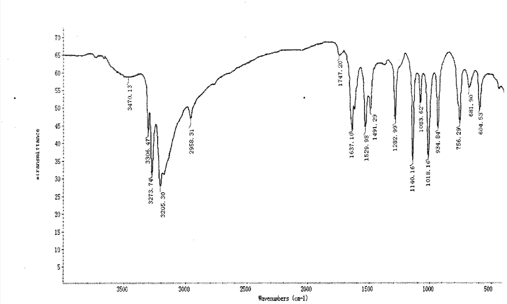 Condensation derivative of chitosan and substituted phenylthiosemicarbazide and preparation method thereof