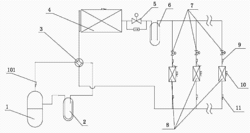 Control method of electronic expansion valve of indoor machine during refrigerating of convertible frequency air conditioner