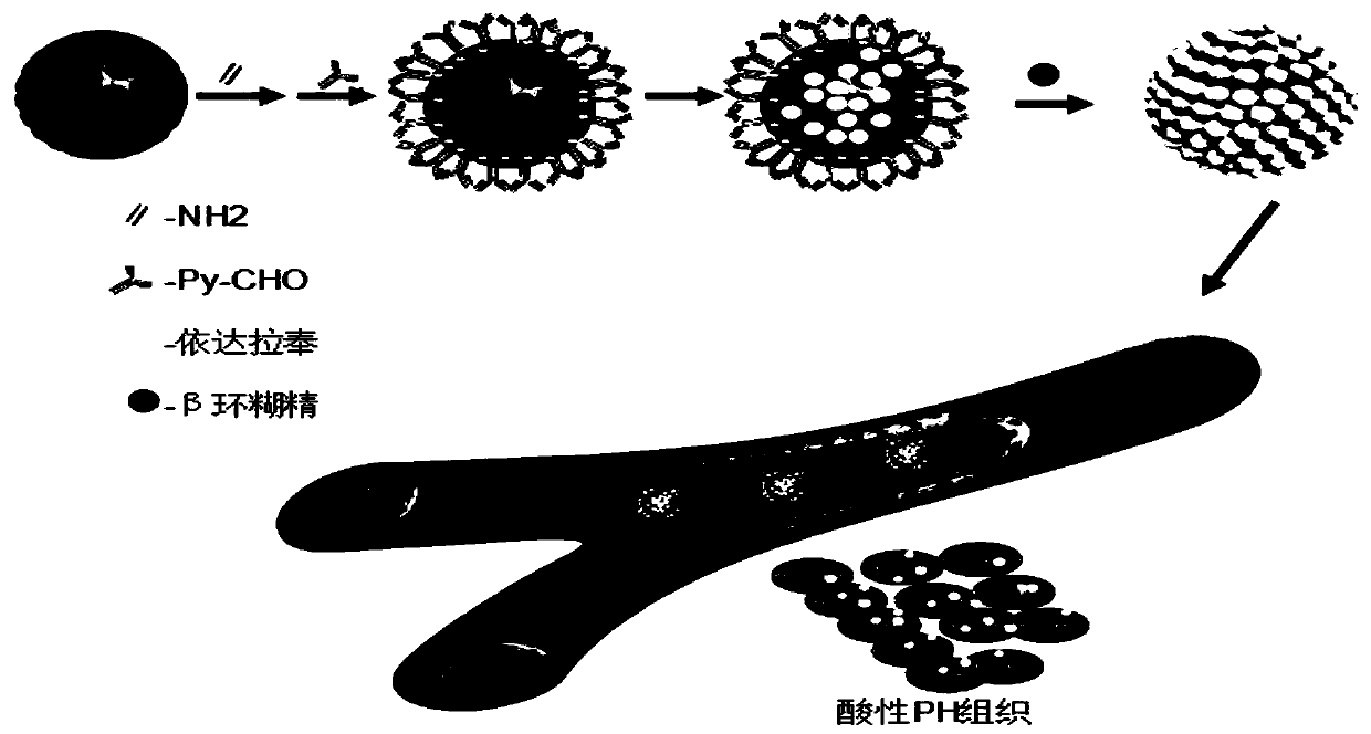 Drug controlled-release mesoporous silicon nanoparticles and preparation method thereof