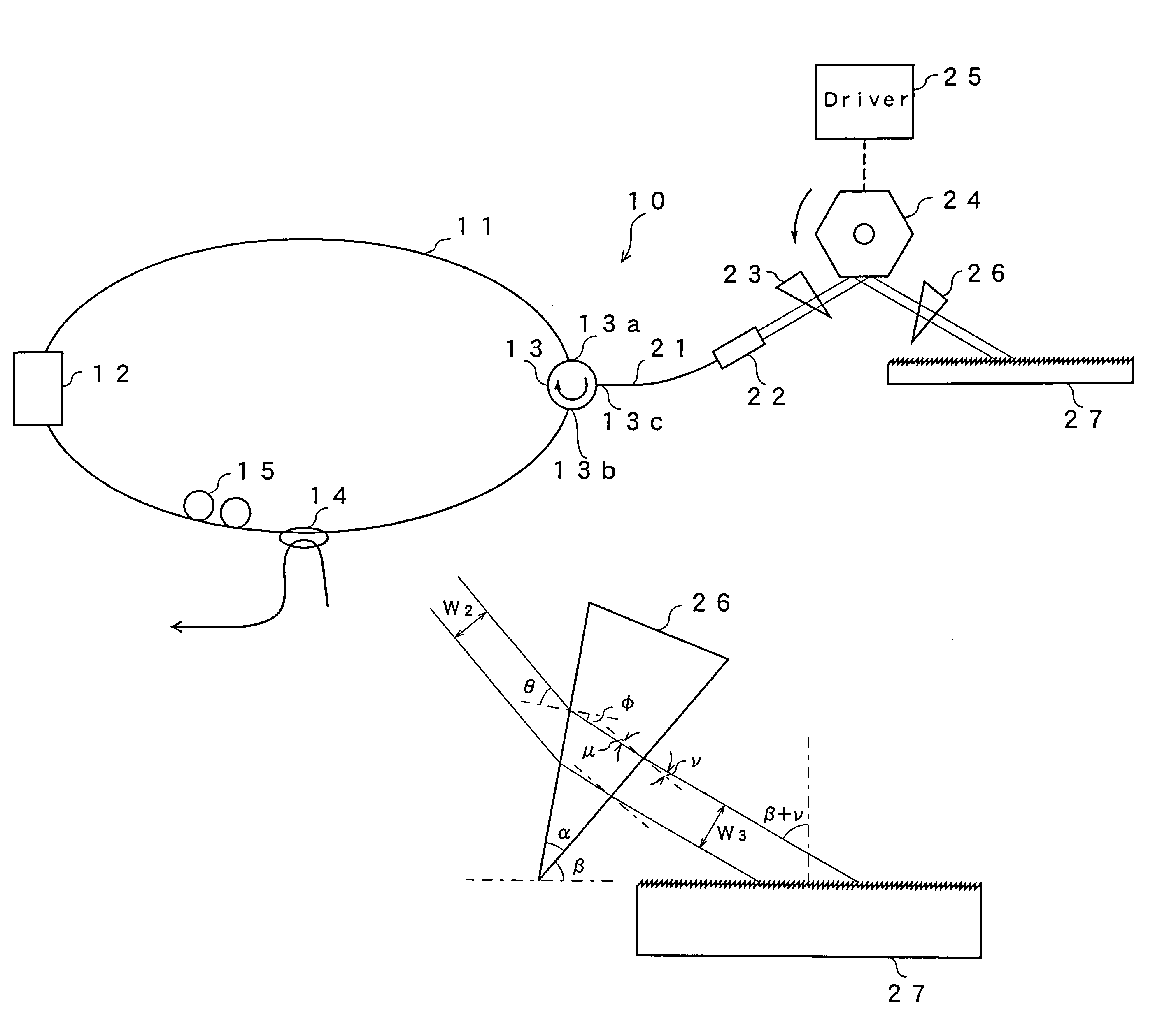 Tunable laser light source