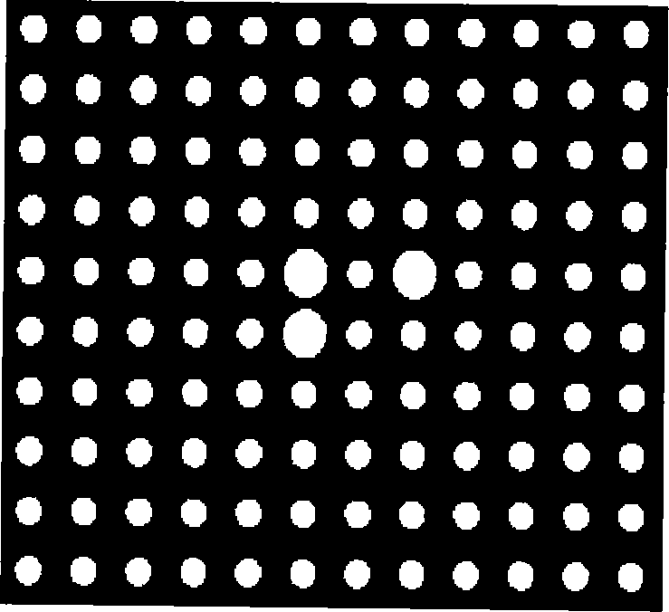 Calibration method for object surface three-dimensional contour structure light measurement system