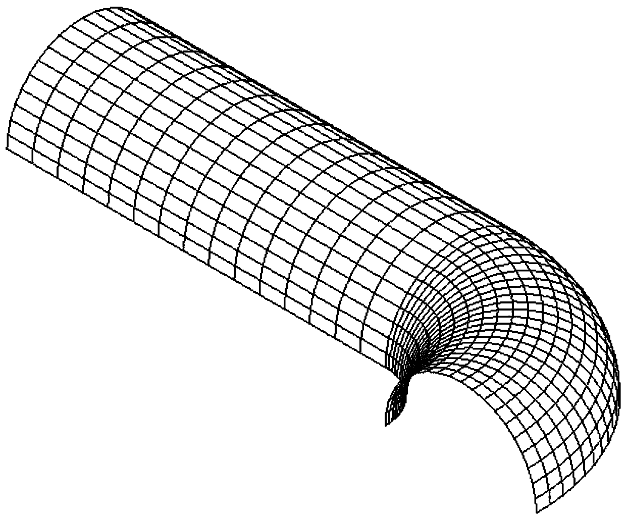 Estimation method for analyzing ultimate bearing capacity of bends