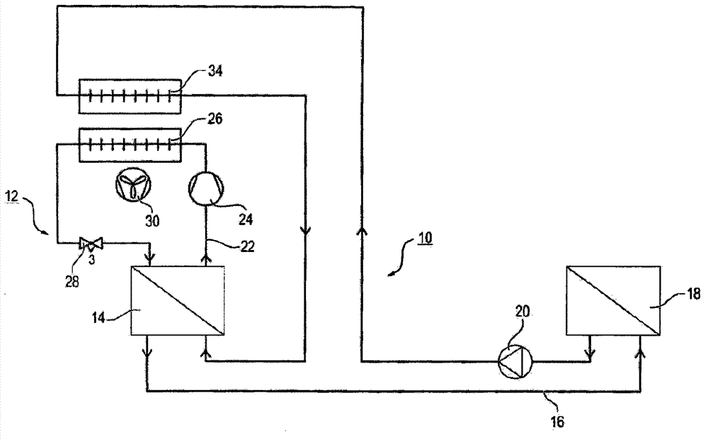 Vehicle cooling circuit