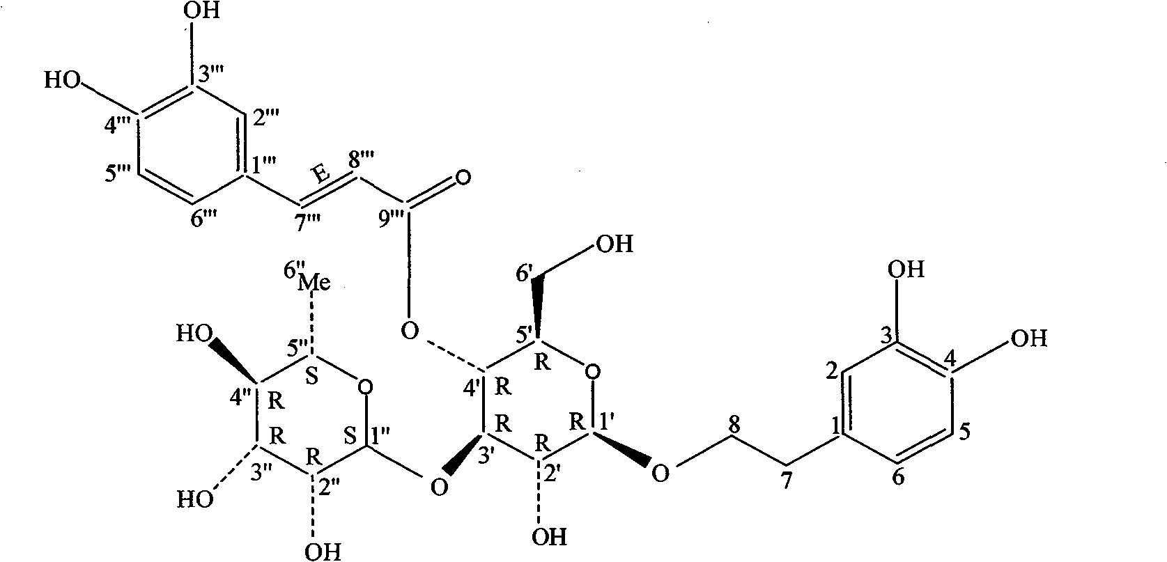 Incarvillea younghusbandii phenylpropanoid glycoside composition and preparation and use thereof