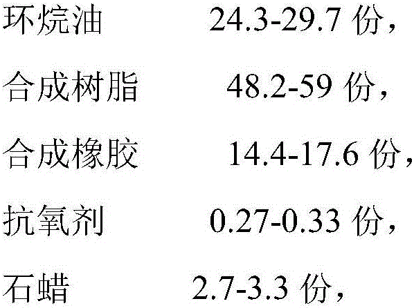 Structural adhesive used for compositing sanitary napkin PE membrane and non-woven fabrics and preparation method thereof