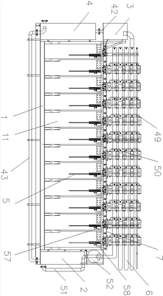 Circulating water injection mechanism for gas cylinder multi-station automatic pressure-tight test device