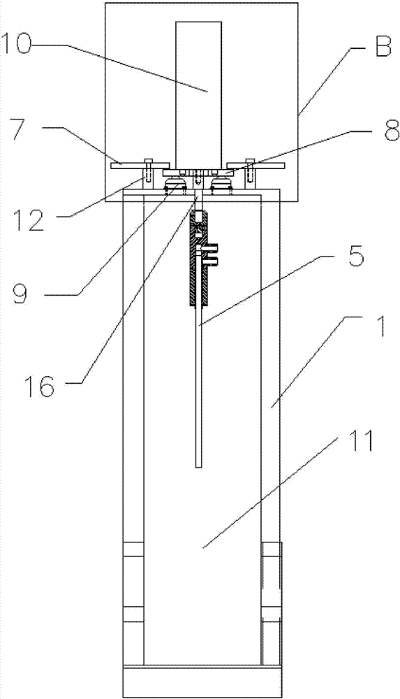 Circulating water injection mechanism for gas cylinder multi-station automatic pressure-tight test device