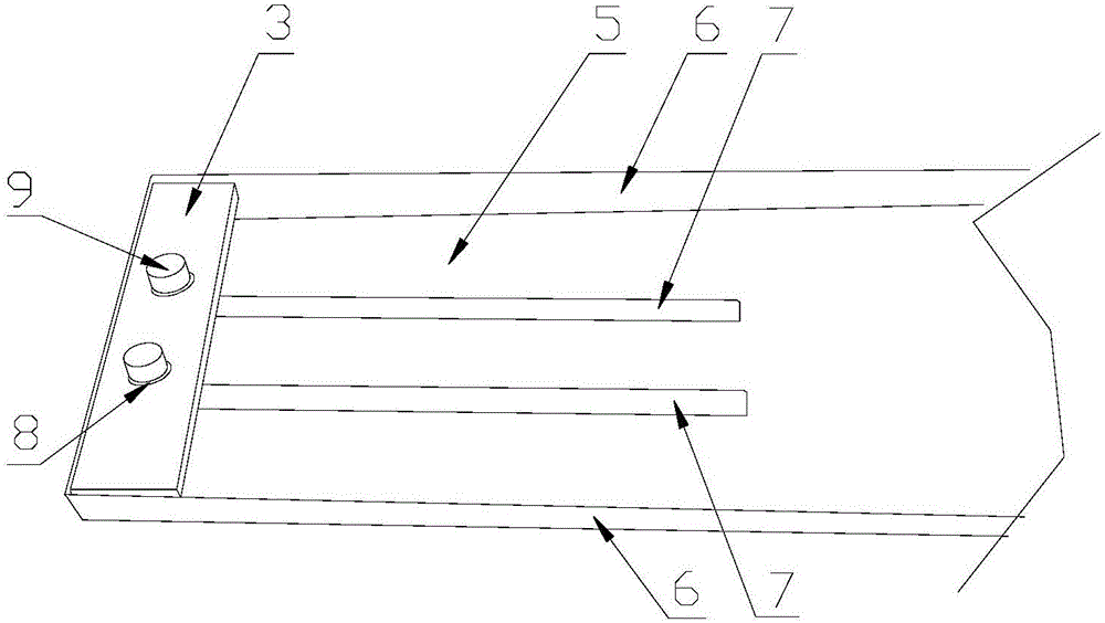 Baffle type band sawing machine