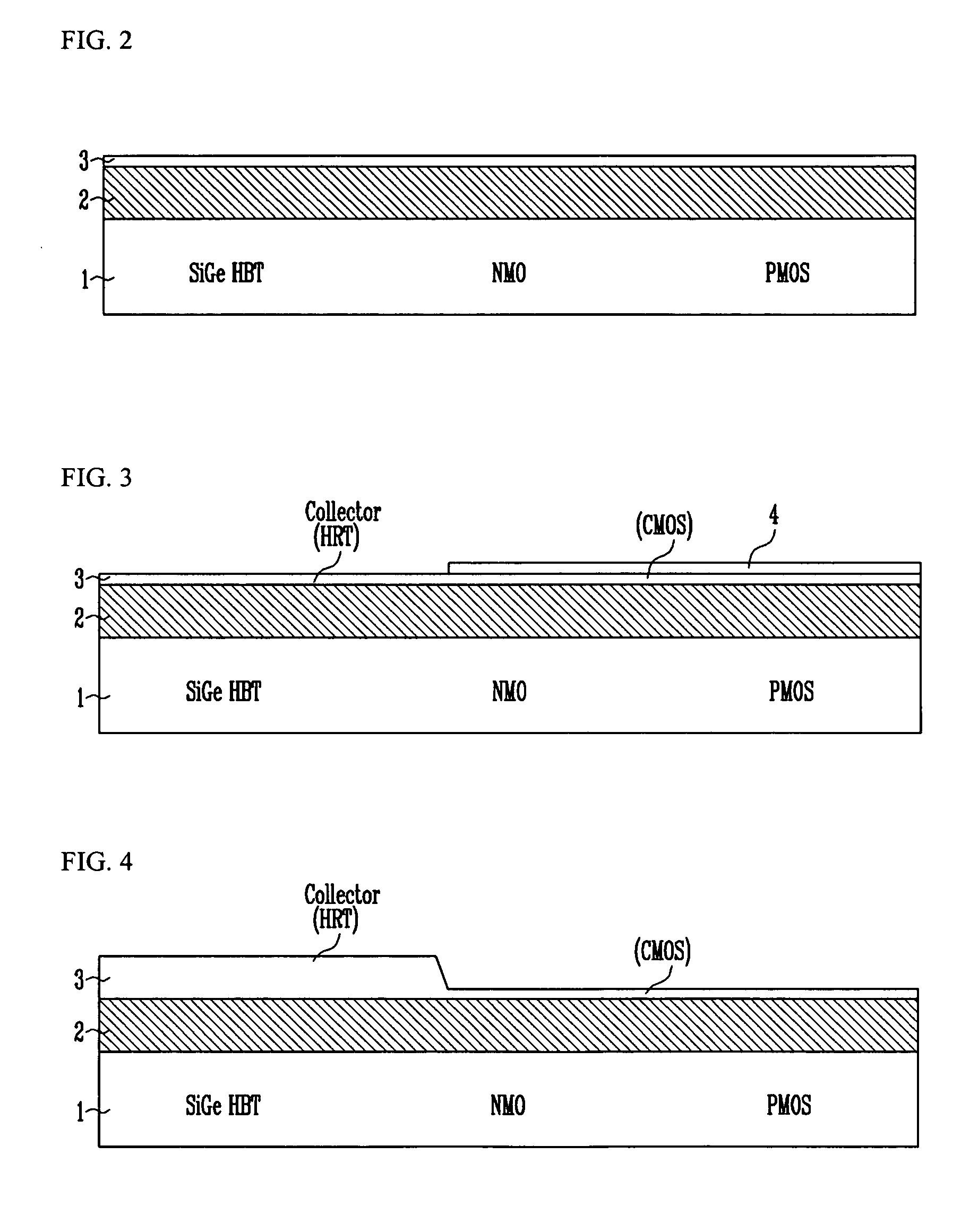 NMOS device, PMOS device, and SiGe HBT device formed on SOI substrate and method of fabricating the same