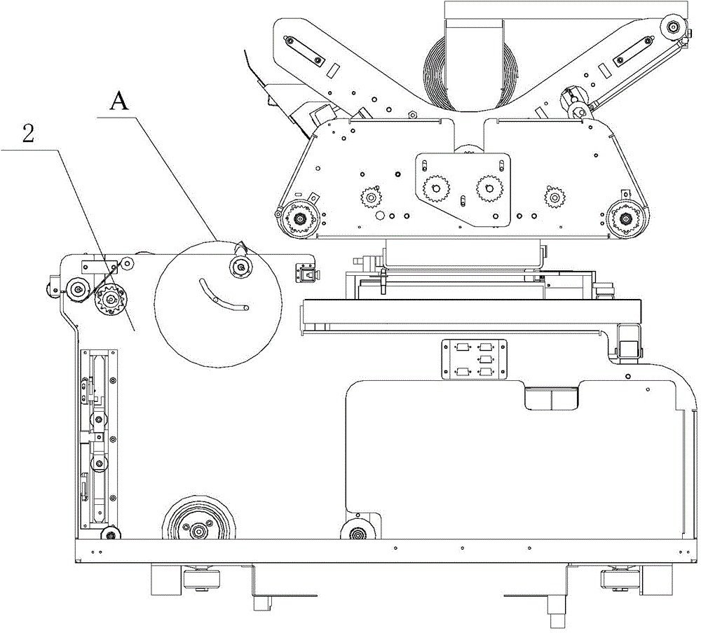 Fabric spreading speed control device and method for fabric spreading machine