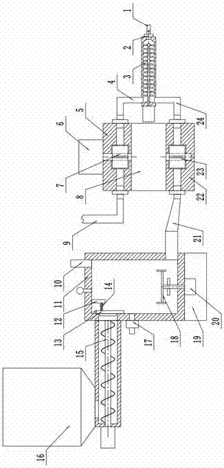 Farmland-garden water and fertilizer integrated irrigation equipment