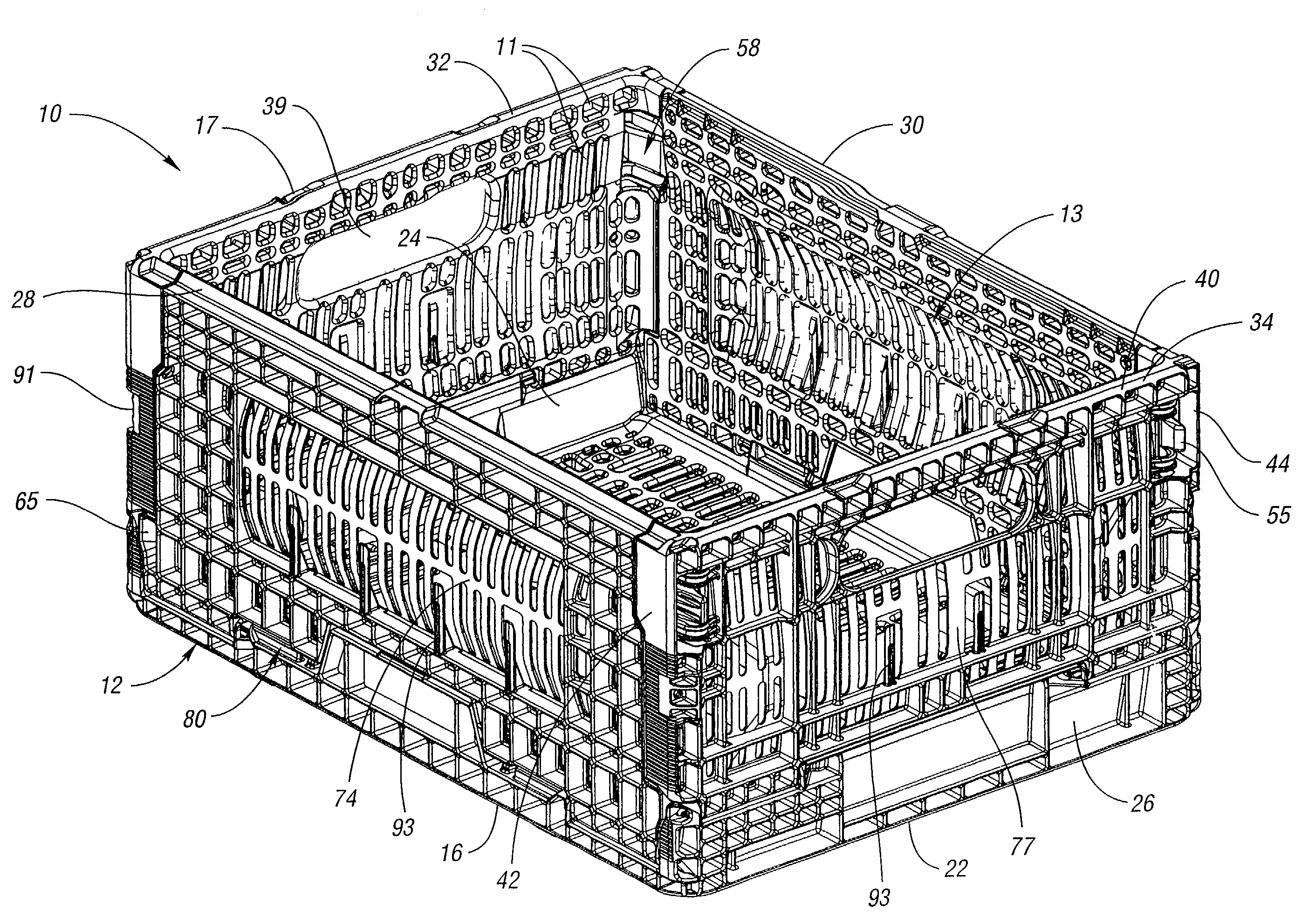 Collapsible container