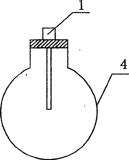 Method for separating enriched uranium, thorium mixture and rare earth from preferred slag