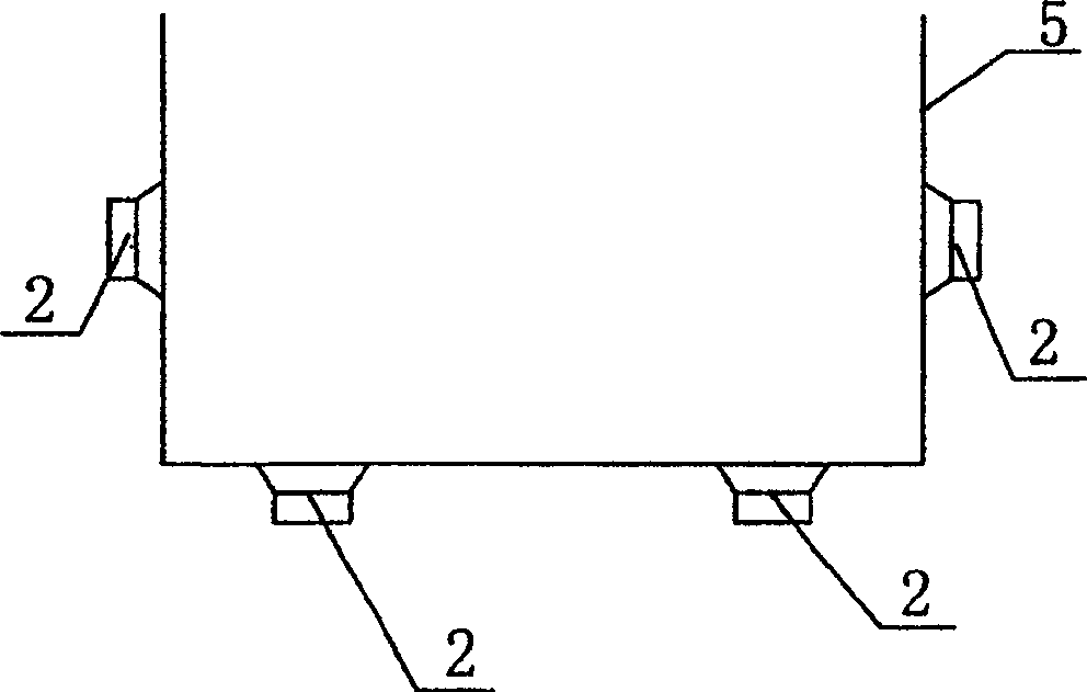 Method for separating enriched uranium, thorium mixture and rare earth from preferred slag