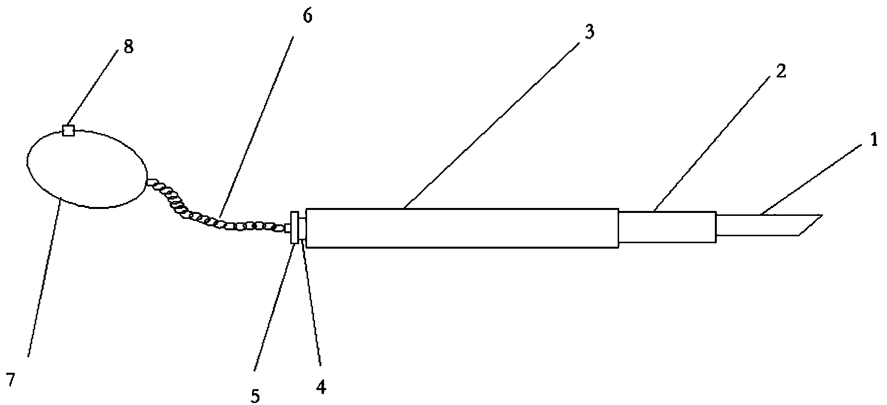 Anti-disengaging scalpel