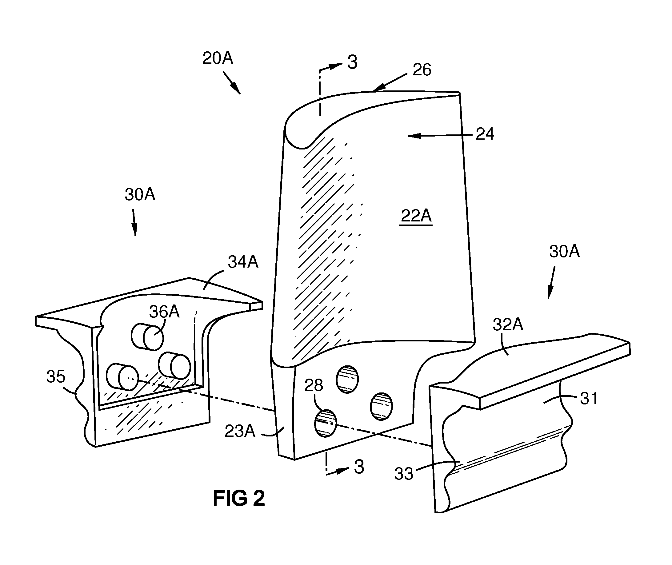 Turbine engine airfoil and platform assembly