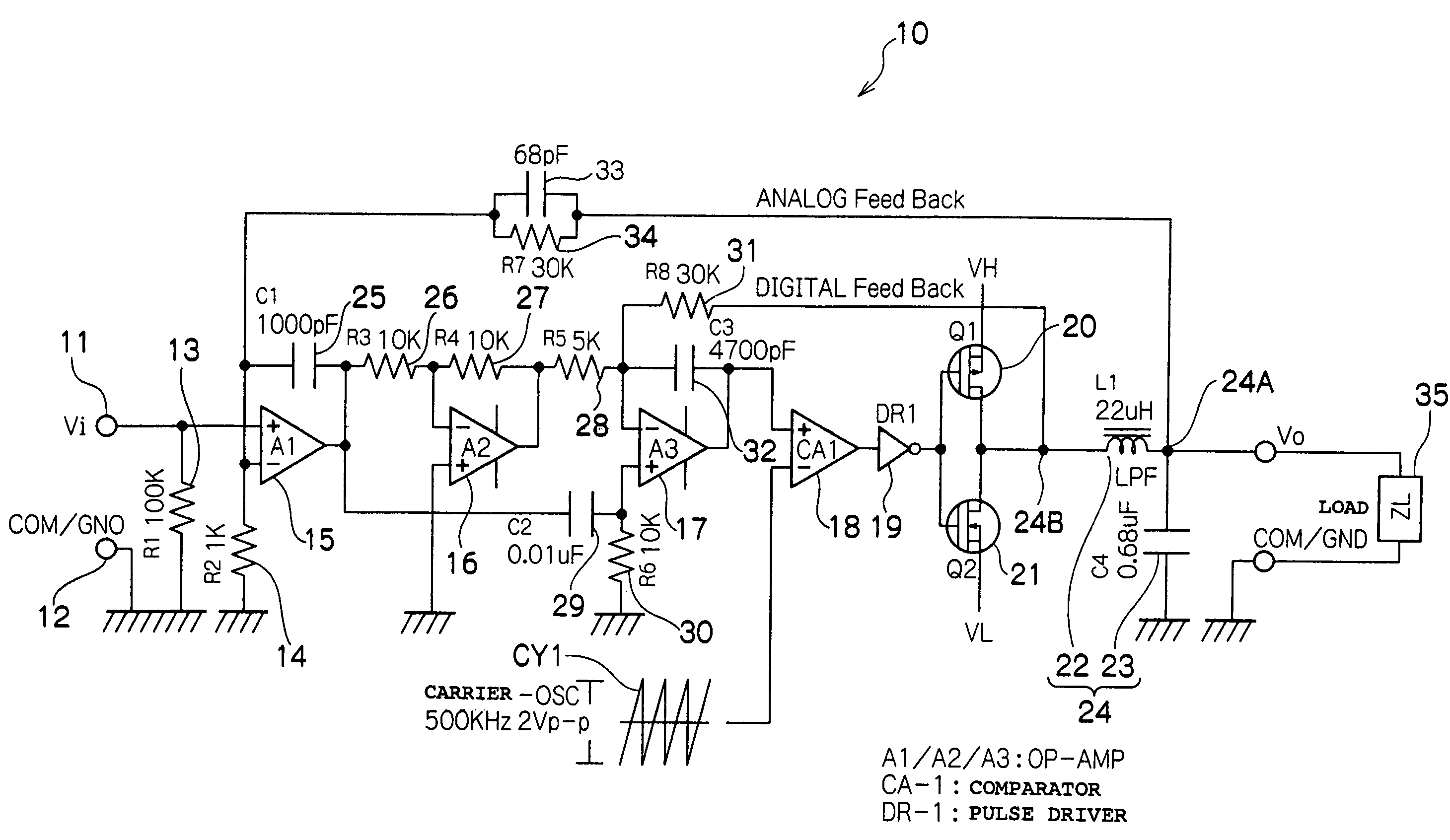 Feedback circuit