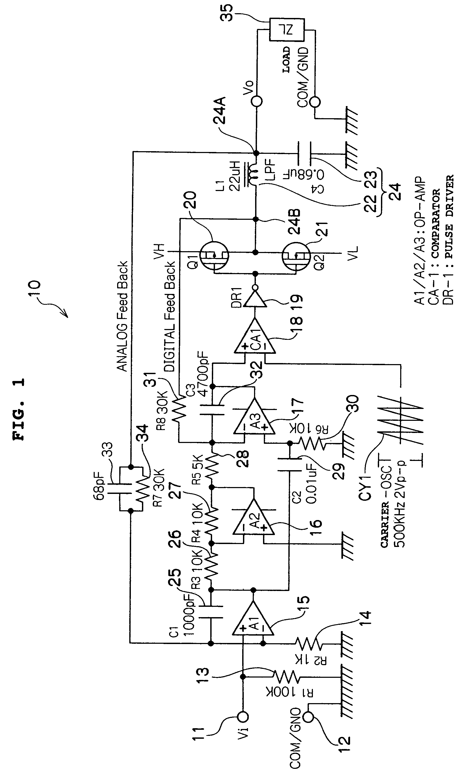 Feedback circuit