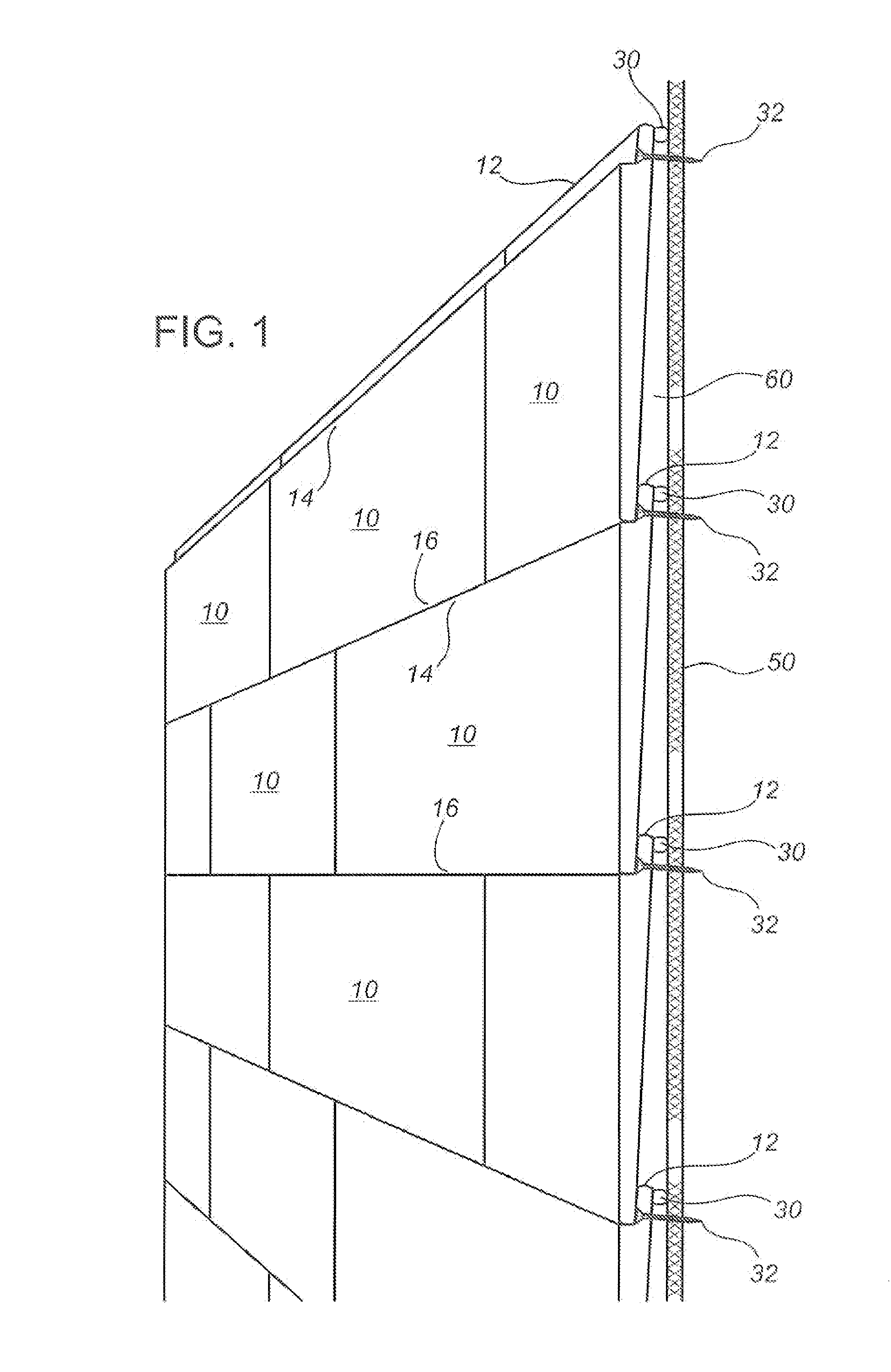 Hangerless precast cladding panel system