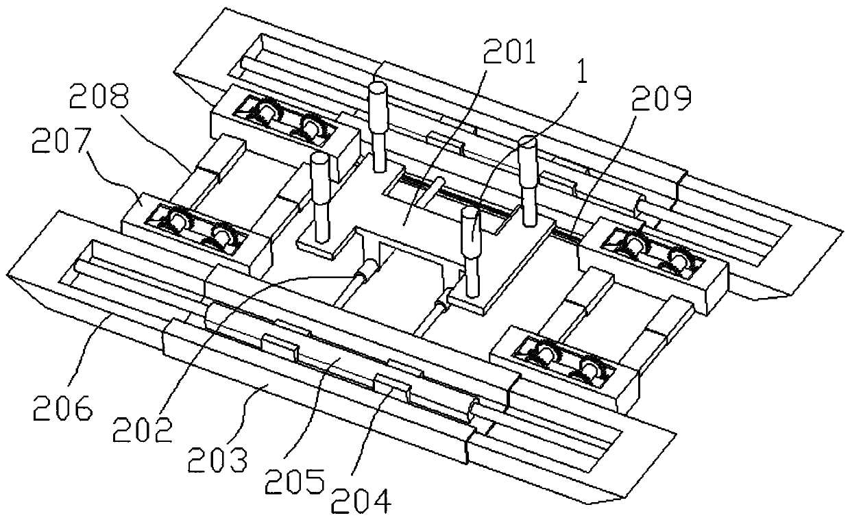 An amphibious vehicle with tire lifting function