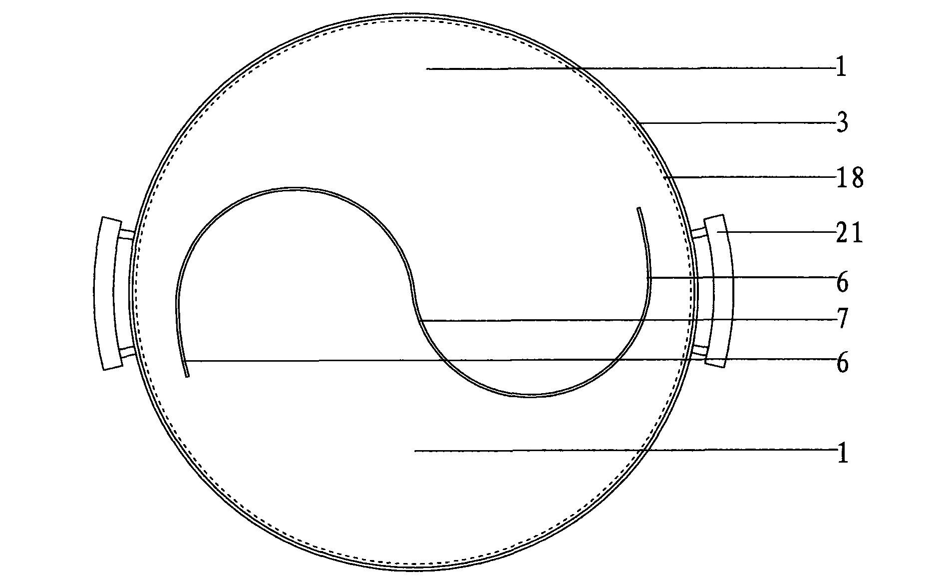 Dumpling cooking device arranged at bottom of domestic stock pot and matched stock pot