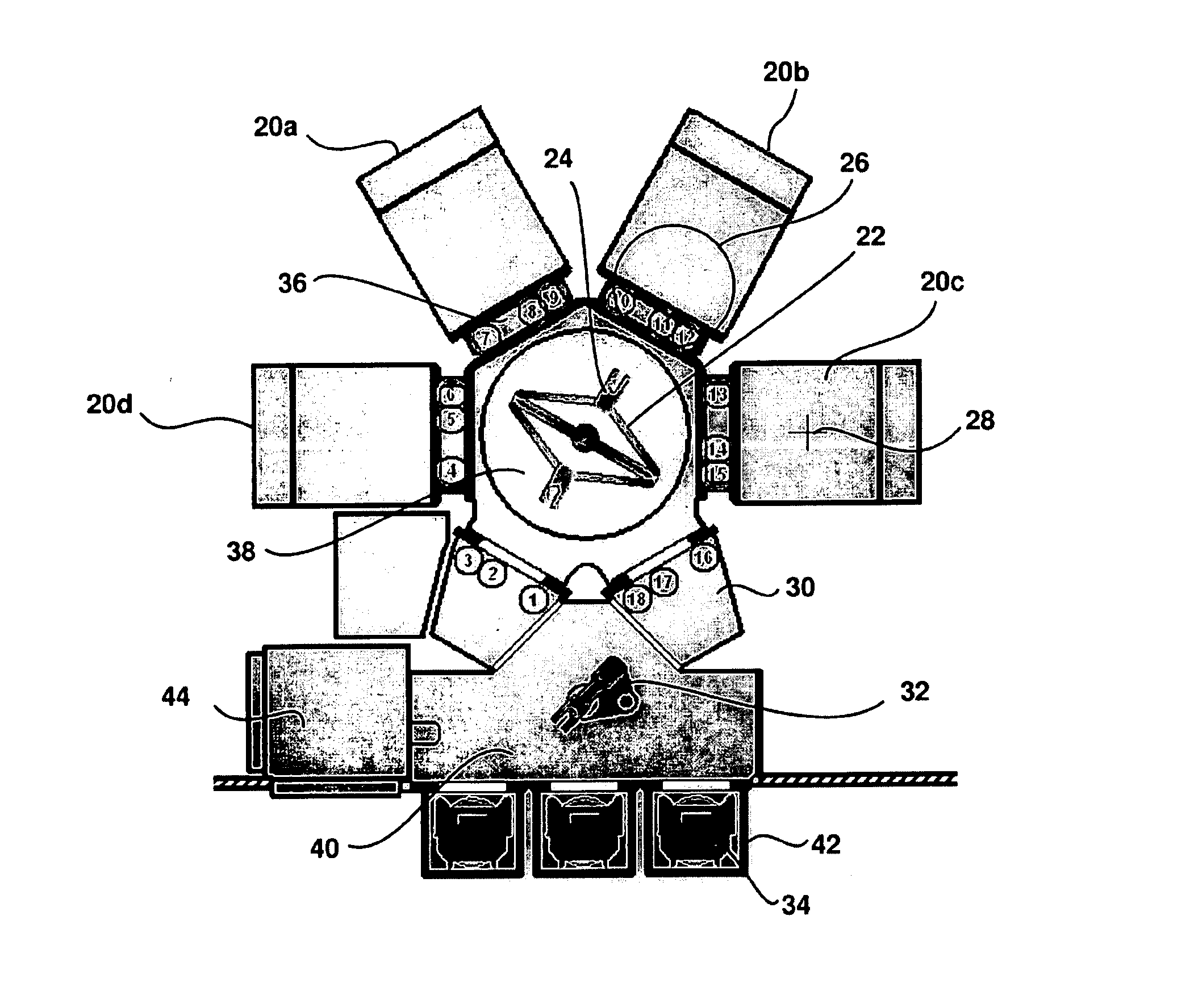 Dynamic alignment of wafers using compensation values obtained through a series of wafer movements