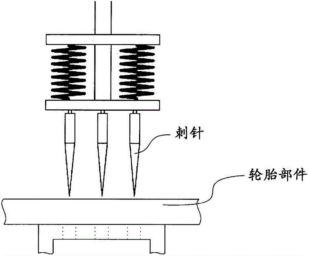 Method for manufacturing tire components